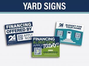 Login Yard Signs